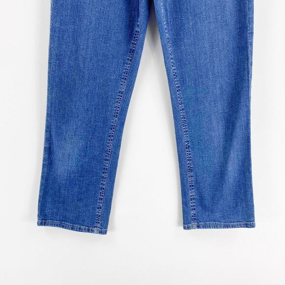 THEORY Medium Wash Cropped Jeans - Picture 6 of 8